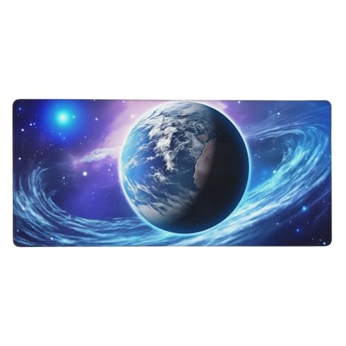 Tapis de souris de jeu antidérapant XXL et grand tapis de bureau long