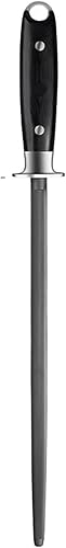 Varilla de afilar cuchillos profesional de 8000 hilos, acero de alto carbono, palo de carnicero y chef, afilador rápido (plano)