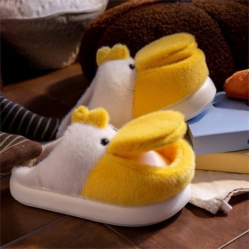 Cartoon Animal Slippers - Plush Non Slip Warm Cotton Slippers for Men & Women2