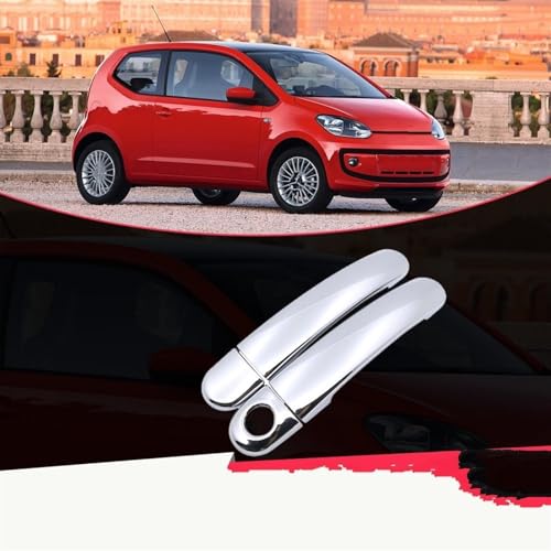 Coque poignée porte VW Up chromée pour masquer les rayures - 5