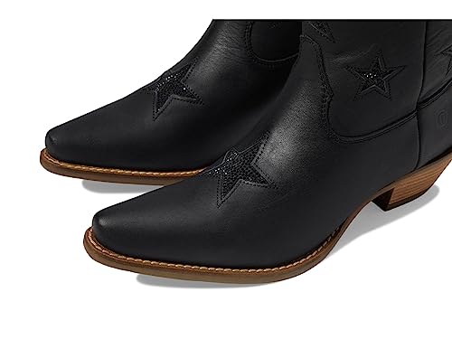 Dingo Star Struck Leather Bootie Black 11 B (M) by Dingo - Used condition - Image 2