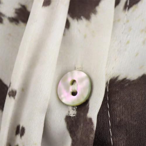 Women Turn-Down Collar Printed Single Breasted Shirt with Belt High Waist Satin Midi Skirt Suit4