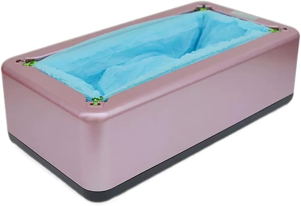 XMING 靴カバーマシンホーム自動屋内使い捨て靴カバーマシンフットカバーストンプボックスインテリジェント靴フィルムマシン (Col