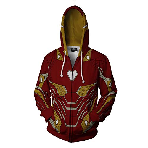 Image of 3D Captain Fashion Cosplay Hoodie Jacket