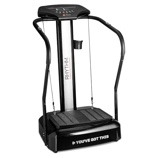 Lifepro Vibration Plate Exercise Machine with Handles, Vibrating Plate Exercise Machine, Vibration Platform Machines, Vibration Plate Lymphatic Drainage, Handles Help with Balance