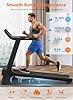 Cowmew Tapis Roulant, Tapis Roulant Pieghevole da 7HP con Livelli di Inclinazione del 20%, 1km/h- 20km/h, Ampio Display LCD e Sensore di Pulsazioni, Capacità di peso 200KG, Macchina da Corsa Compatibi