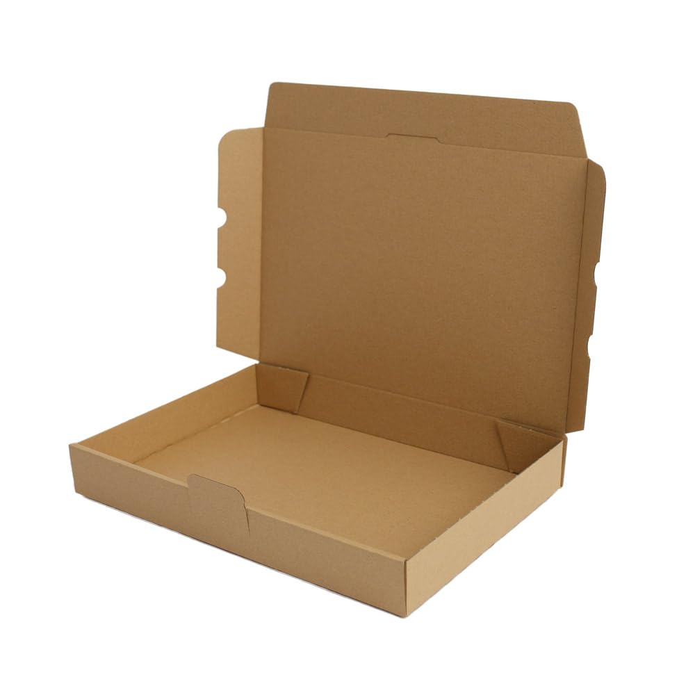 Karton Faltschachteln für DHL Kleinpaket 350 x 250 x 80 mm Braun - Menge wählbar (400)