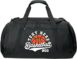 Personalized Basketball Bag - Essential Basketball Accessories, Girls Basketball Bag, Convenient Basketball Gear Carrier - Basketball Equipment