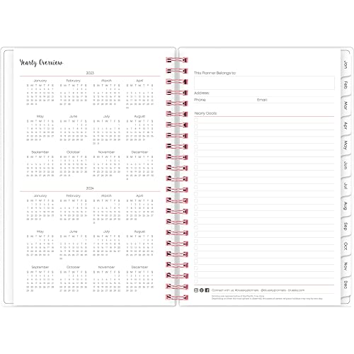 Blue Sky 2023 Weekly And Monthly Planner, January - December, 5" X 8", Frosted Cover, Wirebound, Joselyn (142081) #TOP4