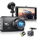 Miden 4K+1K Dashcam Voiture Avant Arrière, Carte SD 64G, Camera Embarquée Voiture 2160P+1080P UHD,IPS 3.2" Camera Voiture Grand Angle de 336 °,G-Capteur,WDR,24H Mode Parking,Enregistrement en Boucle