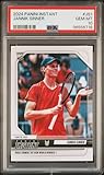 Graded 2024 Panini Instant Jannik Sinner #JS1 New World #1 Rookie RC Tennis Card PSA 10 Gem Mint