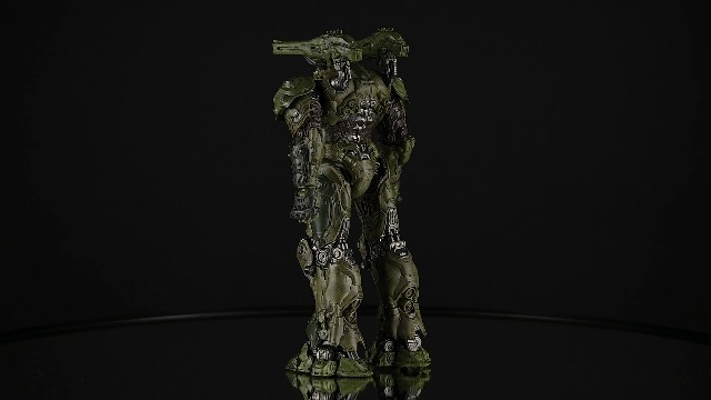 Figura Doom Slayer Atlan 12 Pulgadas – McFarlane Toys – Basada En DOOM: The Dark Age – Articulada