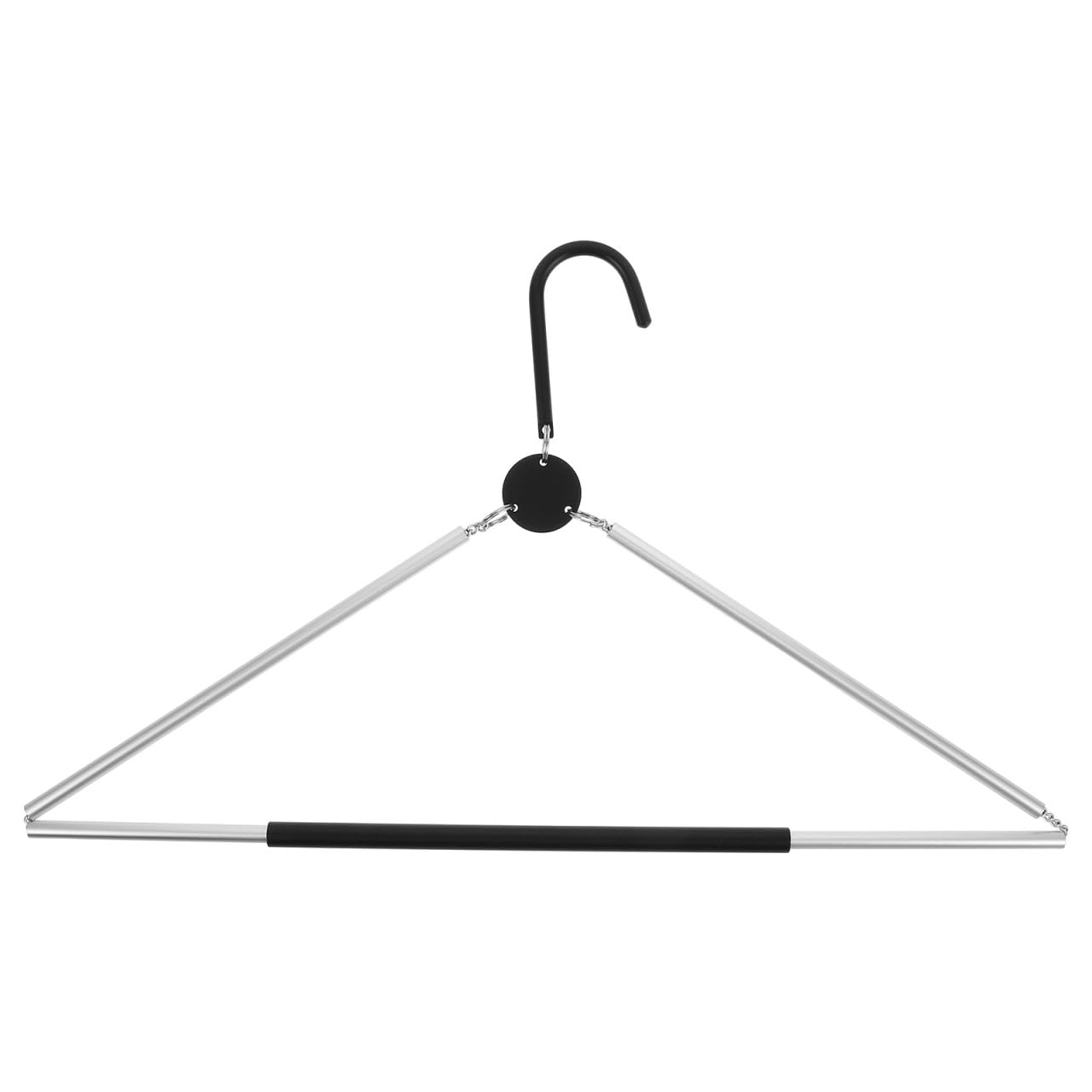 DOITOOL Folding Travel Hangers - Portable Black Coat Hangers
