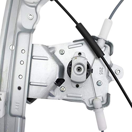Image of TRQ Front Left Power Window Regulator & Motor Assembly Drivers Side Compatible with 2012-2015 Chevrolet Cruze 2016 Cruze Limited GM1350227