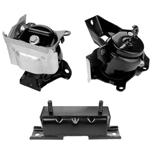 JDMON 3Pcs Engine Motor & Transmission Mount Kit Replacement for Cadillac Escalade 2015-2019 GMC Yukon 6.2L 4WD Compatible with A5738, A5739, A5735