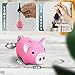 3 Pcs Cute Pig Keychain with Light - Animal Flashlight Keychain Pig Stuff Light Up Pig Accessories for Women Funny Keychain Pig Key Chain - Pig Light Up Keychains Cute Animal Keychain Pig Keychains