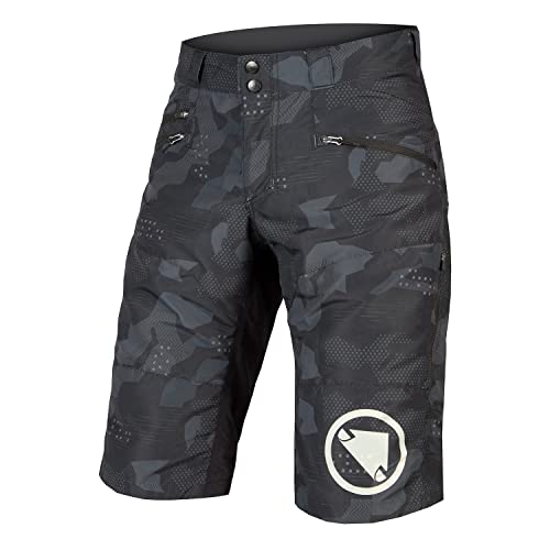 Endura Mens SingleTrack Mountain Bike Baggy Cycling Short Medium, Black