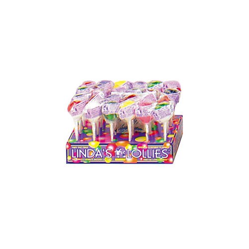 Linda's Lollies Gourmet Lollipops 24ct (Economy Case Pack