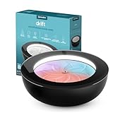 Homedics Drift Sandscape, Perpetual Motion Machine, Zen Garden, Meditation Accessories, Decorative Sandscape, Bluetooth, iOS, Android 21 Inch (Large), Black