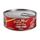 Fussie cat Market Fresh Lamb and Pork 5.5oz can, case of 24