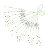 HONITANO 25 Stück Teiliges Springfeder-köderhaken für Karpfen Effiziente Futterfreisetzung...
