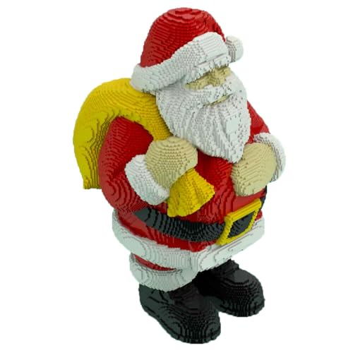ZITIANYOUBUILD Very Large Santa Claus 60 Inches High 26786 Pieces for Christmas MOC for Age 18+