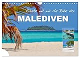 Erlebe mit mir die Ruhe der Malediven (Wandkalender 2023 DIN A4 quer), Calvendo Monatskalender - Nadine Büscher 