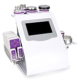 MEBUCN 9 in 1 Body Sculpting Beauty Machine Vacuum Body Massager with 8 Pads(635nm-650nm) for Beauty Salon and Mobile Studio Use
