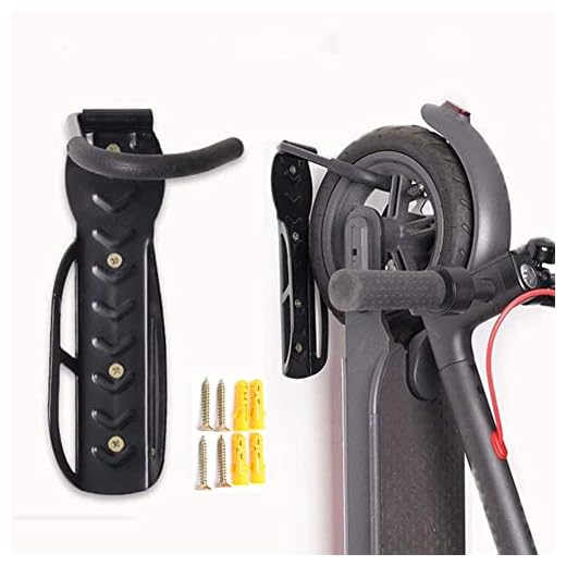 Linghuang Cykel väggfäste för Xiaomi M365/M365 Pro/Ninebot ES1 ES2 tillbehör för elektrisk skoter max. belastning 30 kg