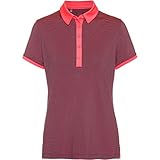 Under Armour Women's Zinger Short-Sleeve Novelty Golf Polo , Blue Note (413)/Metallic Silver , Mediu