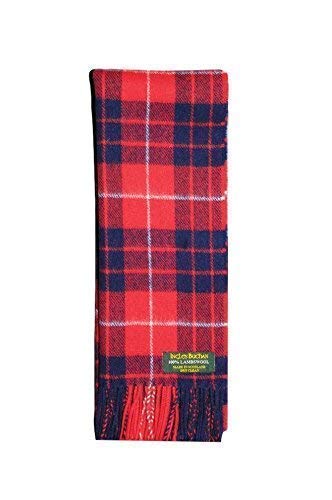 Ingles Buchan Pure Lambswool Scottish Scarves Available In Various Tartans Made In Scotland (Hamilton)