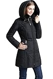 BGSD Women's Whitney Waterproof Down Puffer Coat Black X-Large