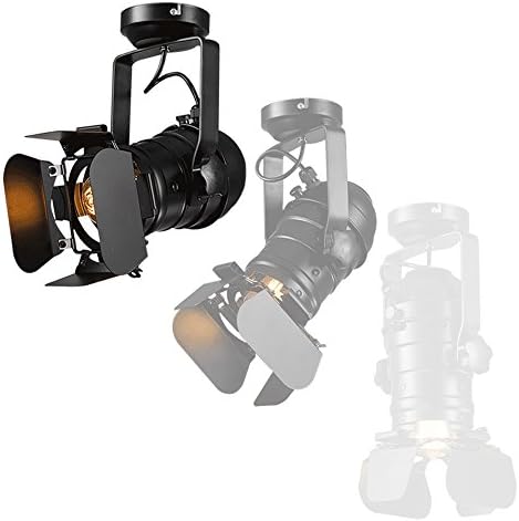 Miniatura 3 de E26 loft industrial focos de techo lámpara LED metal pista lámpara luces de techo lámpara para sala de estar pub bar café