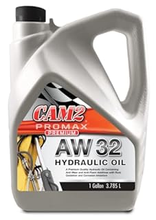 CAM2 Promax Premium AW 32 Hydraulic Oil, Anti-Wear and Anti-Foam, 1 Gallon
