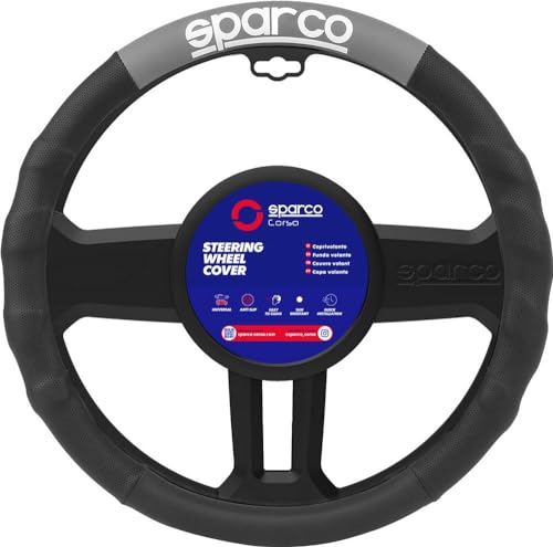 Sparco SPC1102BK Funda Volante Deportiva