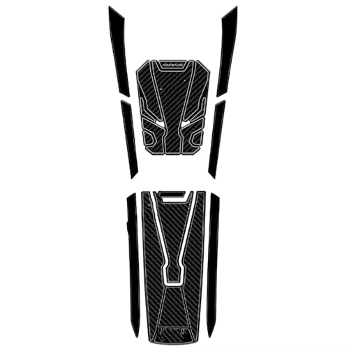 Tampon réservoir de moto gel 3D effet résine premium pour ADV350
