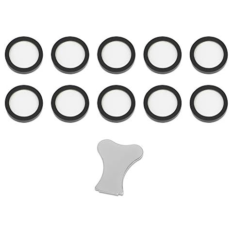 Mxmoonant 10Pcs Transducer Discs 20mm/0.78inch Ultrasonic Mist Maker and Electric Fireplace Accessories, Rubber Protected Cover