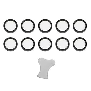 Mxmoonant 10 Stks Transducer Discs 20mm/0.78 inch Ultrasone Mist Maker en Elektrische Open Haard Accessoires, Rubber Beschermd