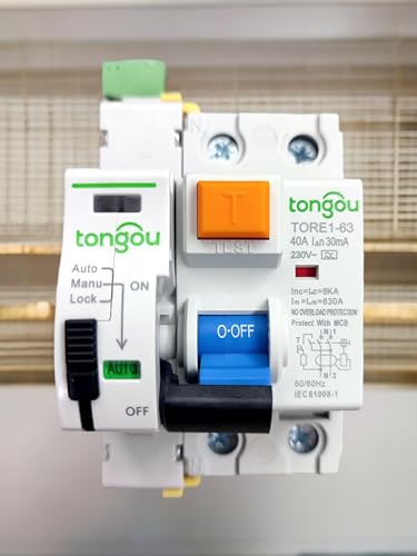 Interruptor diferencial rearmable Superinmunizado Tipo A 40A 6Ka 2P 30ma diferencial con reconexión automática carril Din