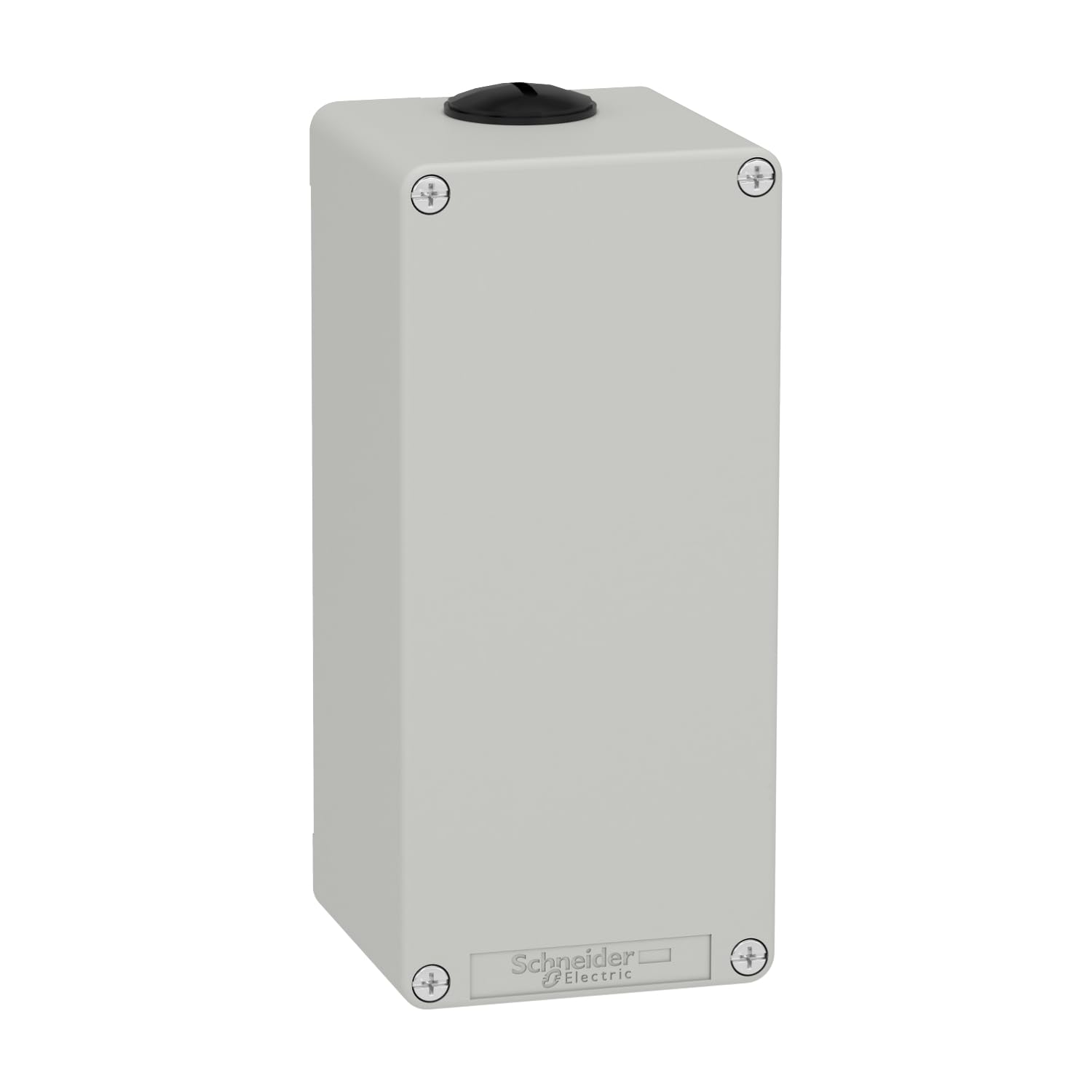 Bouton en métal gris M25 Schneider Electric XAPD34 pour usinage libre