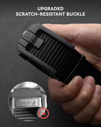 CHAOREN Ratchet Tactical Belt Men – 1.5" Adjustable Nylon Web Belt – Quick Release for Work, EDC, Outdoor Use4
