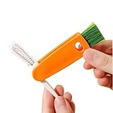 MXHHR 3 in 1 Multifunctional Mini Cup Glass Cover Cleaning Brush, Bottle Cleaning Brush Set, Multipurpose Bottle Clean Cup Cover Lid Groove Cleaner, Home Kitchen Washing Tool