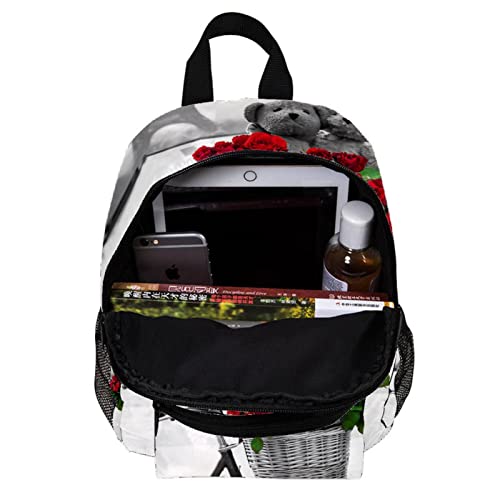 Sac à dos rétro multicolore 10 avec imprimé géographique antique 30.5cm - 5