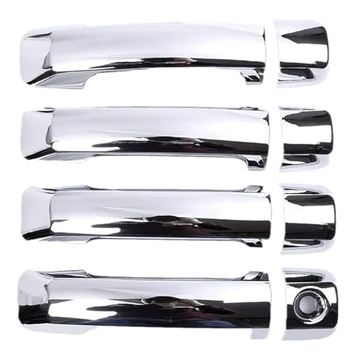 Garniture Extérieure Haut de Gamme en Chrome Poli pour Toyota Tundra Max
