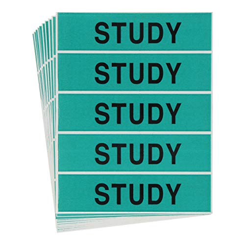 Tag-A-Room Color Coded Moving Box Labels (Study) #TOP8