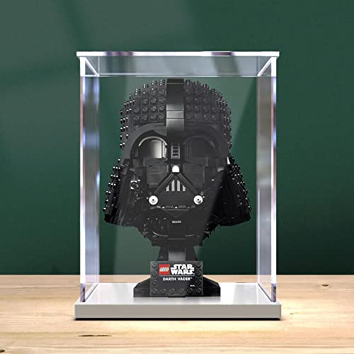 YCKJKJZG Acryl Schaukasten Vitrine,Acryl-Vitrine,Vitrine aus Acryl Transparent Acrylic,Storage Case,Clear UV Protected Acrylic Boxes for Memorabilia Ball Display Holder (20 * 20 * 35cm) Cover