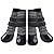 KOOLTAIL Dog Socks Anti-Slip Dog Boots with Straps Traction Control, Paw Protection Sets for Indoor Hardwood Floors & Outdoor, Fits Small Medium Large Dogs
