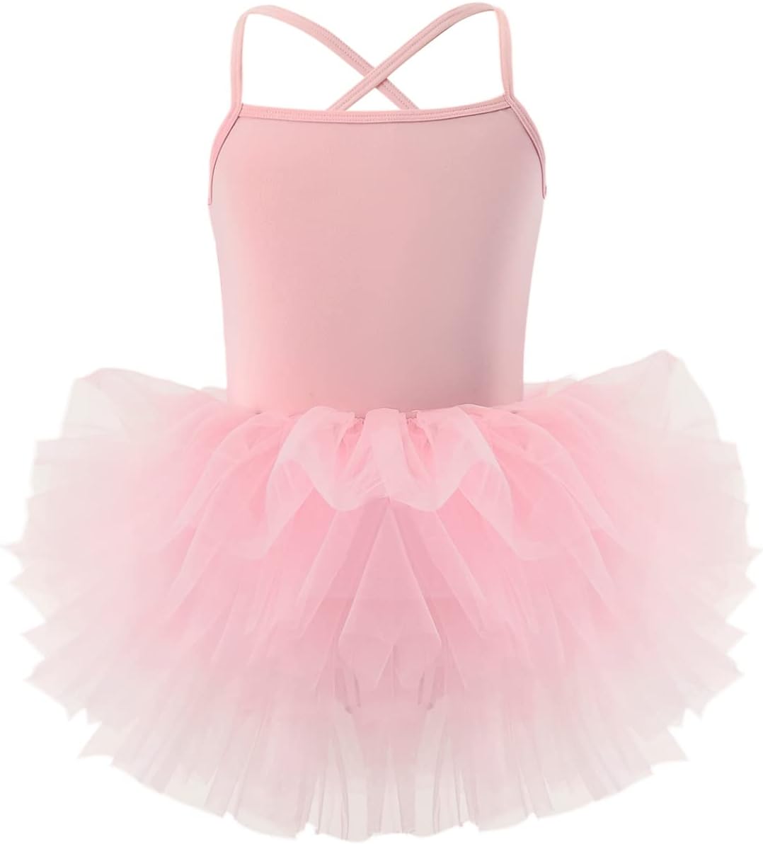 Tutu.kk Toddler Girls Ballet Skirted Leotards Strap Tutu Dress Party Costumes for Dance 18Months to 7t