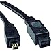 Tripp Lite FireWire 800 IEEE 1394b Hi-speed Cable (9pin/4pin) 6-ft.(F019-006)