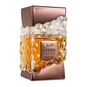 Nusuk Ateeq fragrance for men – 100 ml Long-lasting fragrance extract – Citrus, spice and woody notes – Bold, luxurious perfume for men
